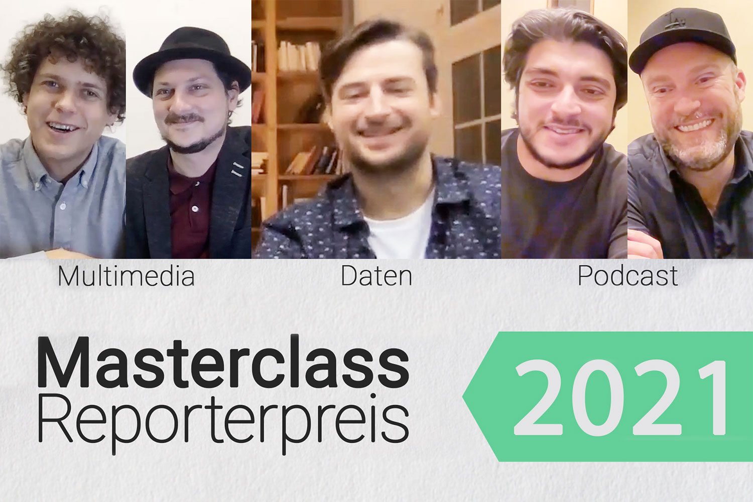 Masterclass Reporterpreis: Multimedia | Datenjournalismus | Podcast Workshop 443